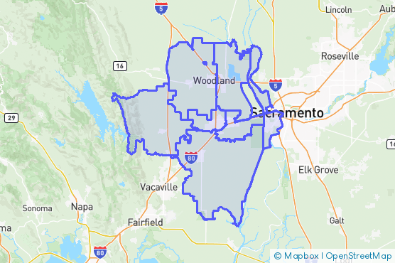 Service Area Map