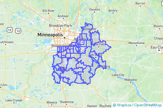 Service Area Map