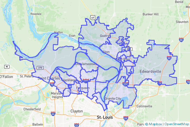 Service Area Map