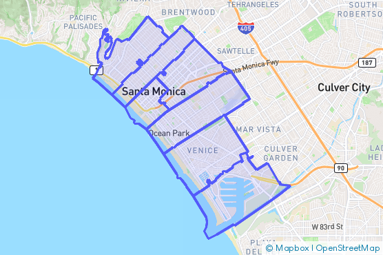 Service Area Map