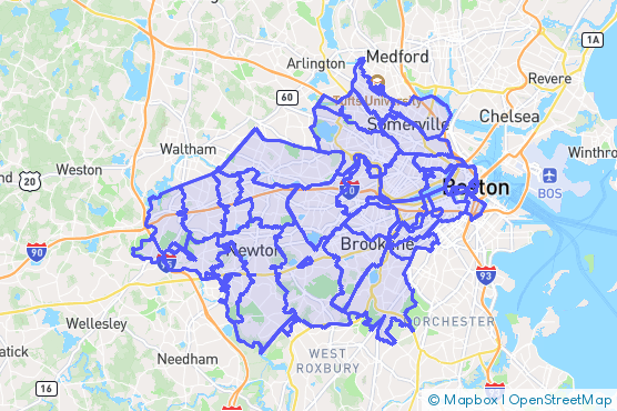 Service Area Map