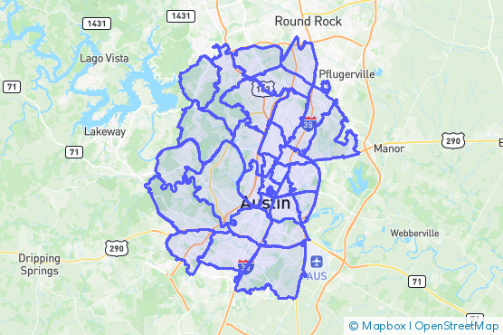 Service Area Map