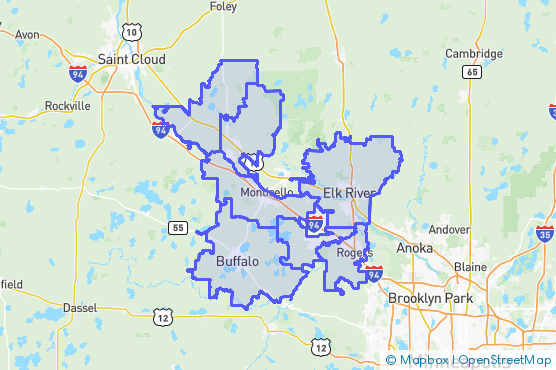 Service Area Map