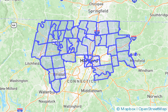 Service Area Map