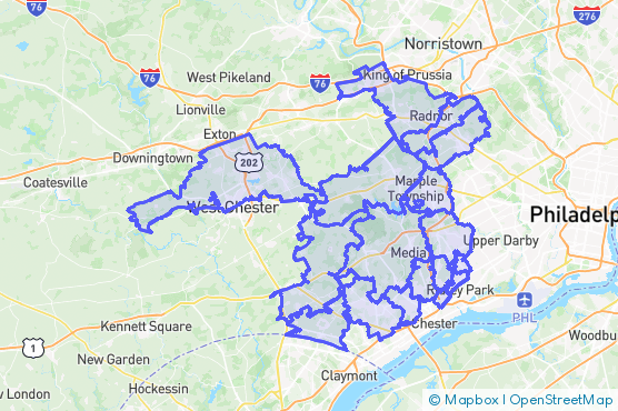 Service Area Map