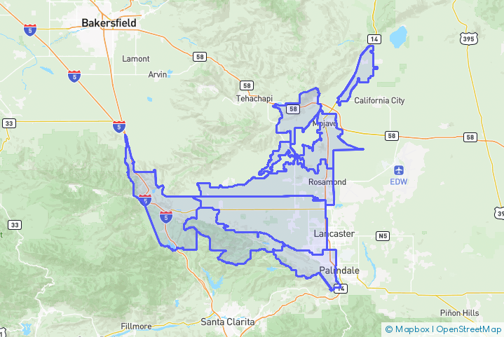 Service Area Map