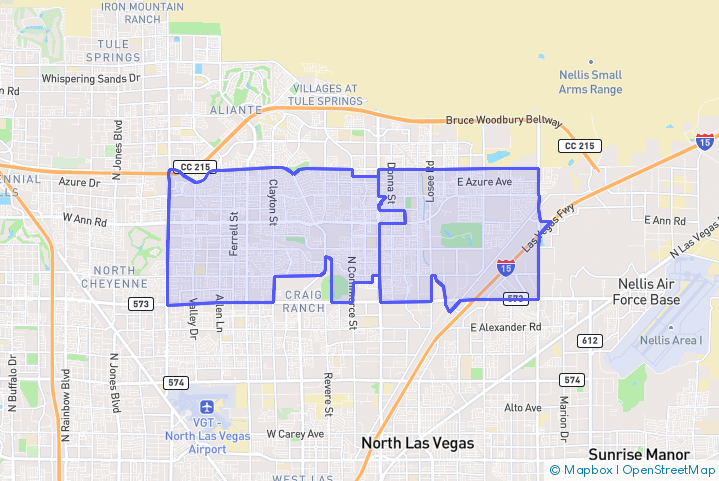 Service Area Map