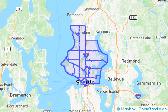 Service Area Map