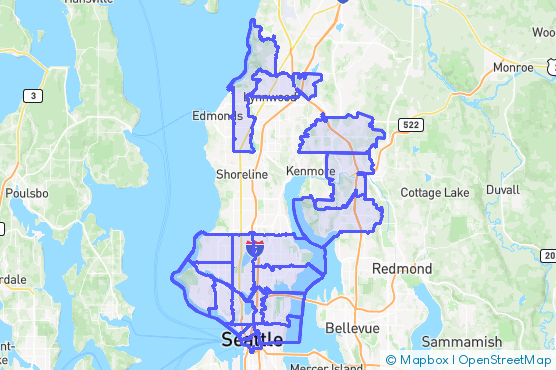 Service Area Map