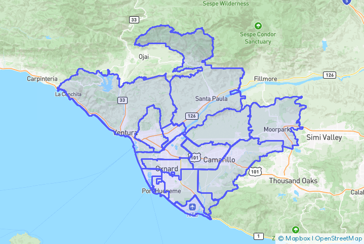 Service Area Map