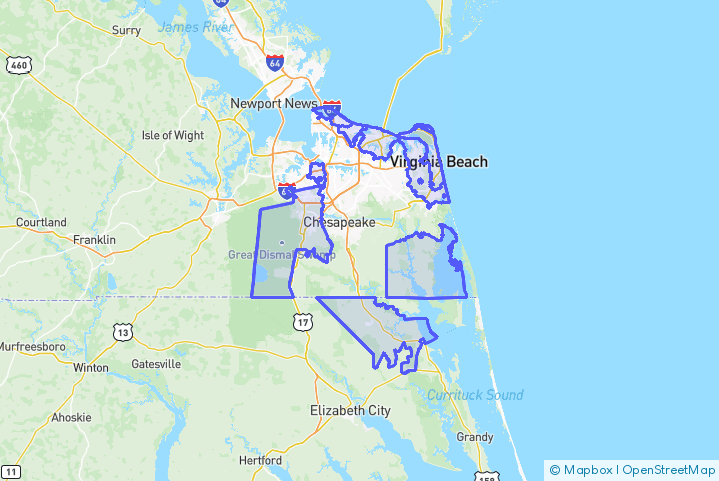 Service Area Map