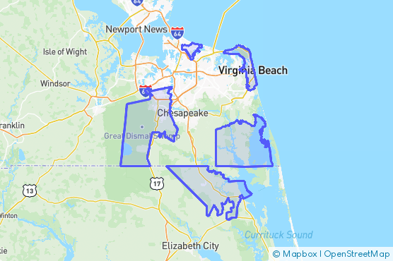 Service Area Map