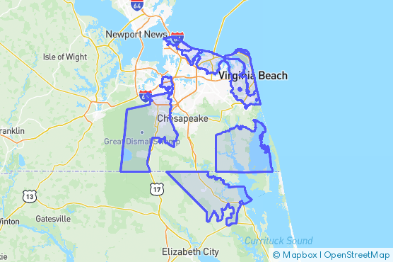 Service Area Map