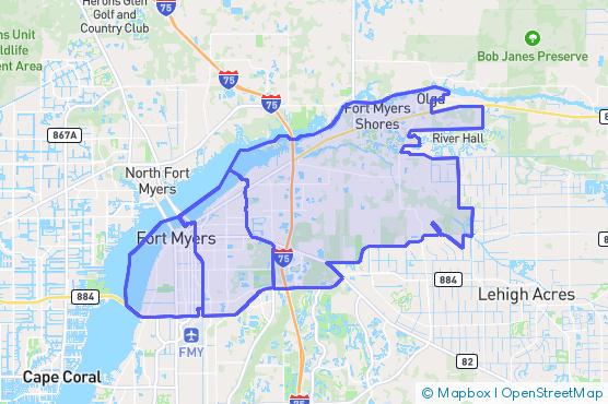 Service Area Map