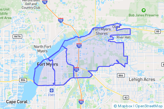 Service Area Map