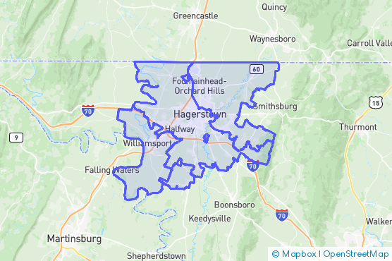 Service Area Map