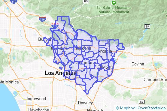 Service Area Map