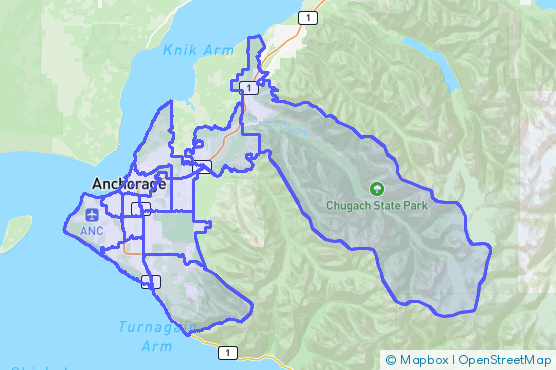 Service Area Map