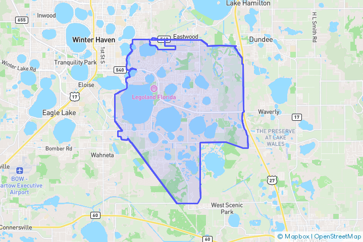 Service Area Map