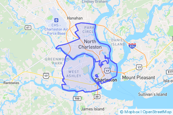 Service Area Map