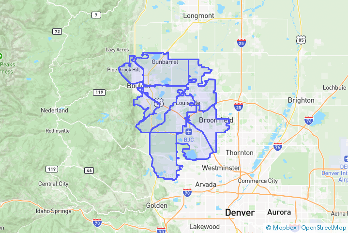 Service Area Map