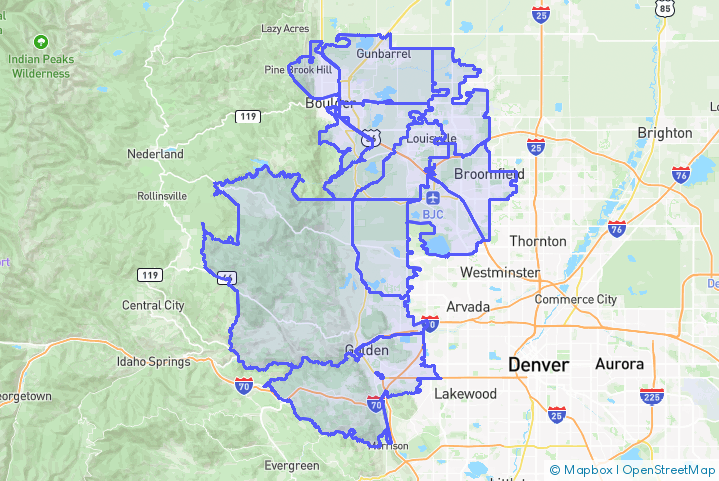 Service Area Map