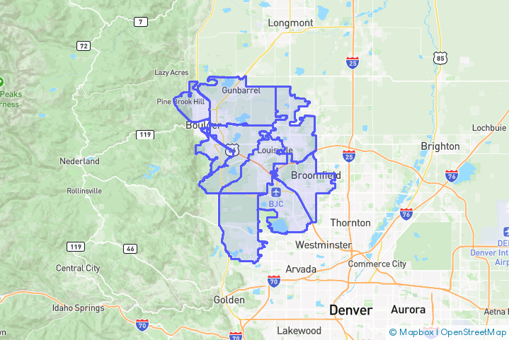 Service Area Map