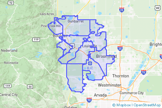 Service Area Map