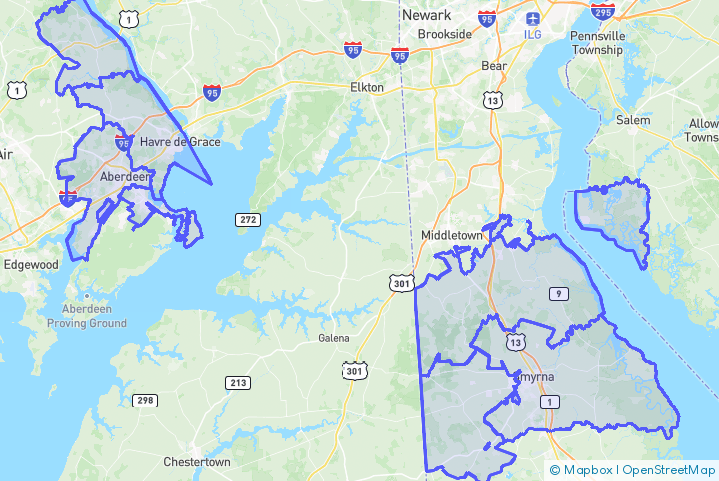 Service Area Map