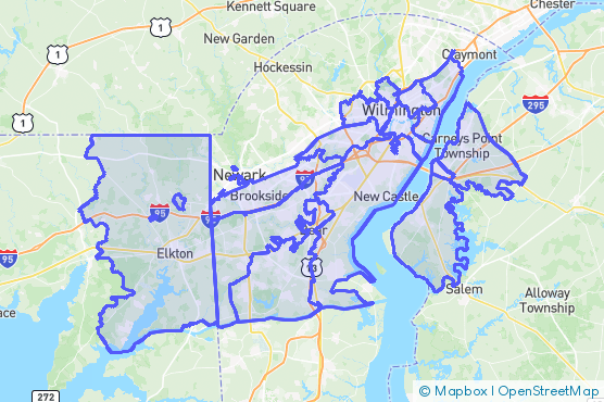 Service Area Map