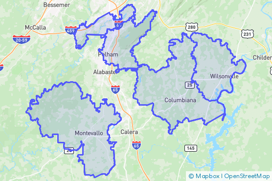 Service Area Map