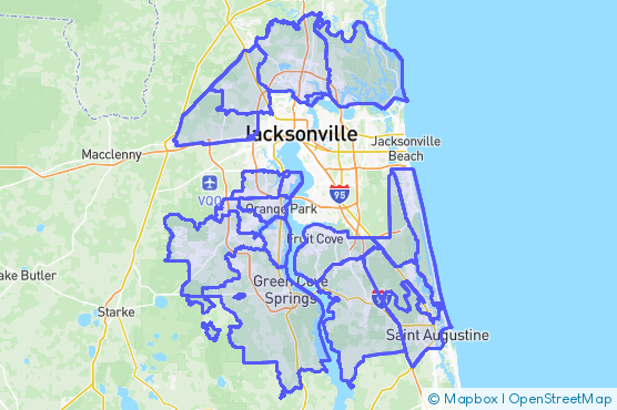 Service Area Map