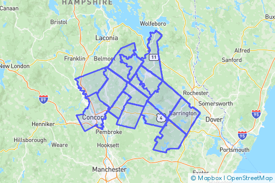 Service Area Map