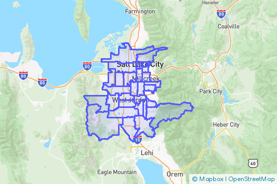 Service Area Map