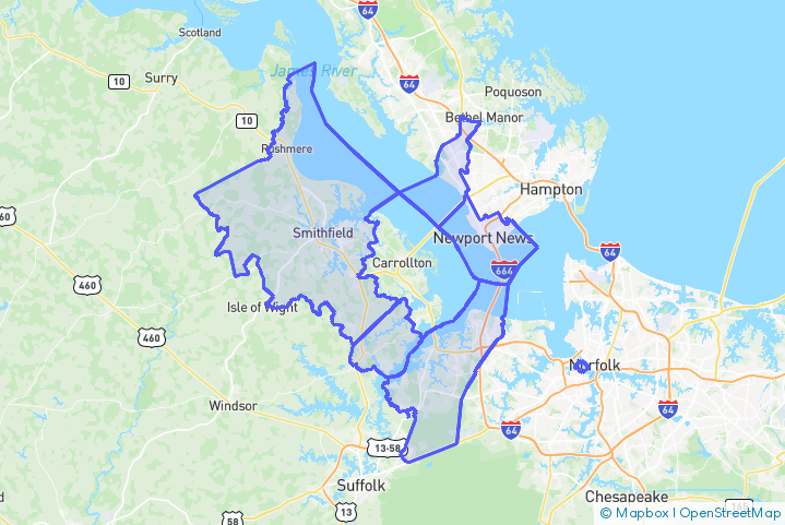 Service Area Map