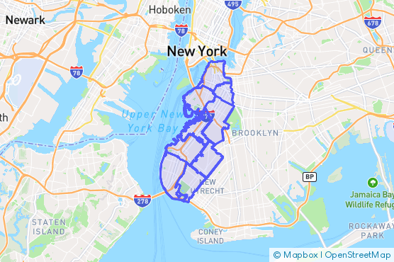 Service Area Map
