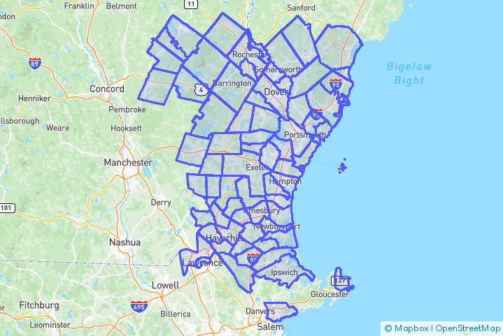 Service Area Map