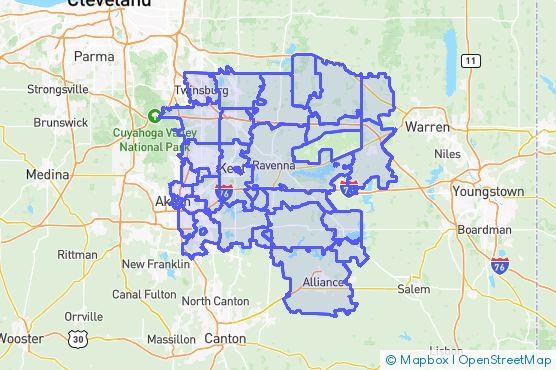 Service Area Map