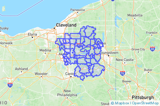 Service Area Map