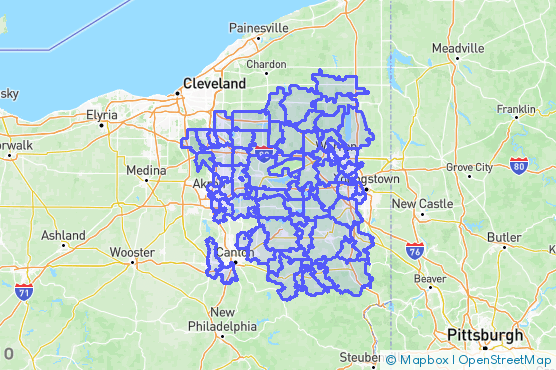 Service Area Map