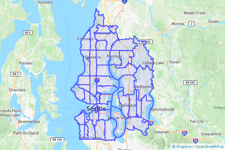 Service Area Map
