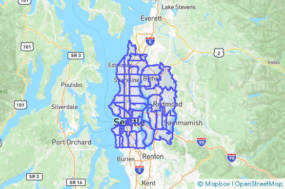 Service Area Map