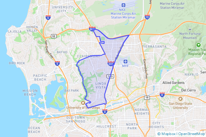 Service Area Map