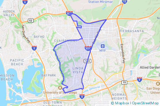 Service Area Map