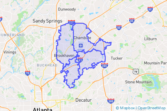 Service Area Map