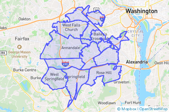 Service Area Map
