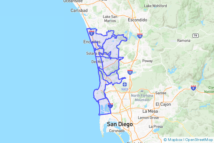 Service Area Map