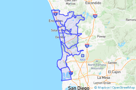 Service Area Map