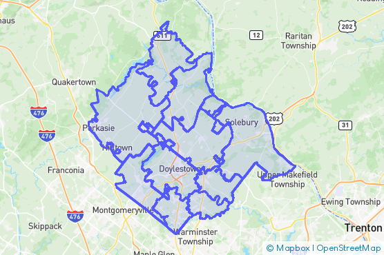 Service Area Map