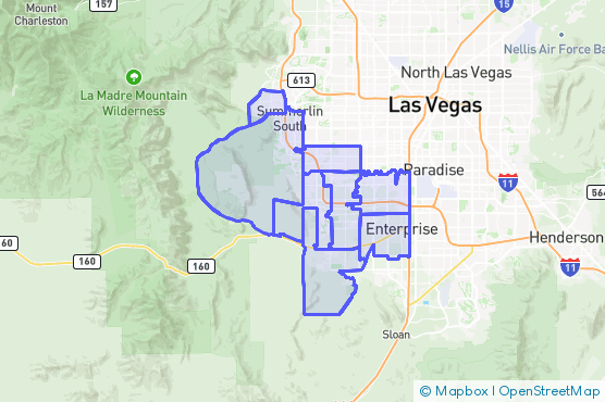 Service Area Map